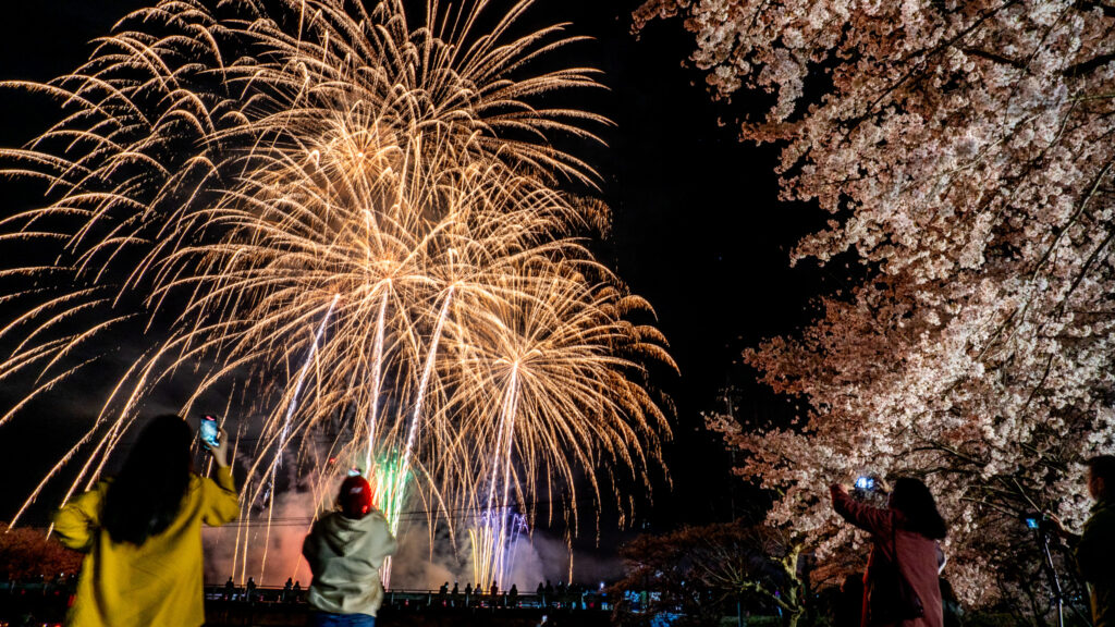 白竜湖花火inだいわ